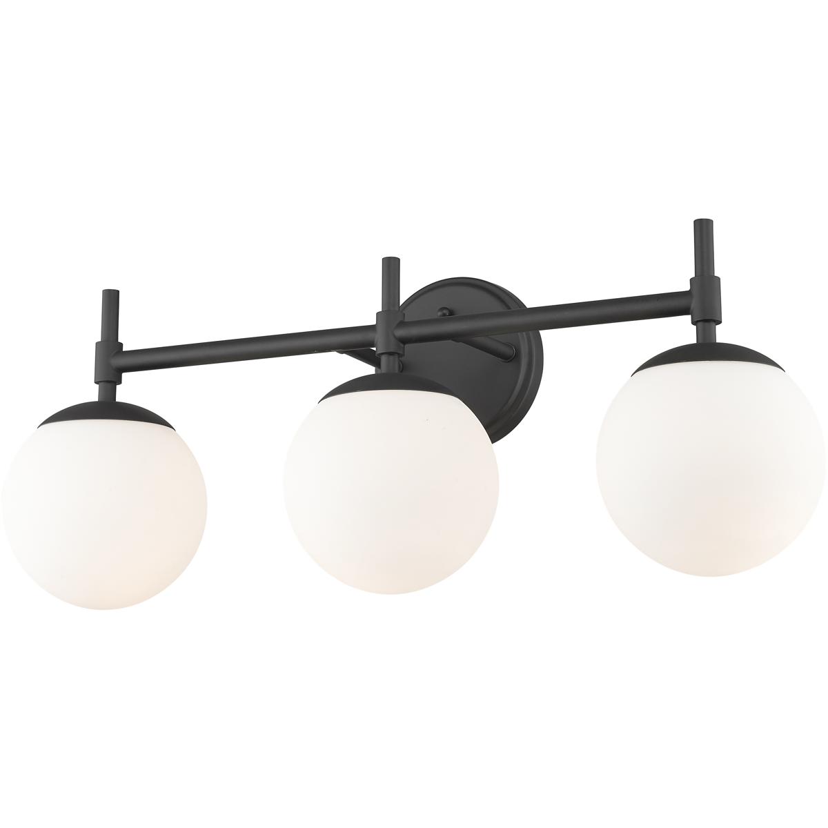 Millennium Lighting 30303-MB None 3 Light 24 inch Matte Black Bathroom Vanity Light Wall Light